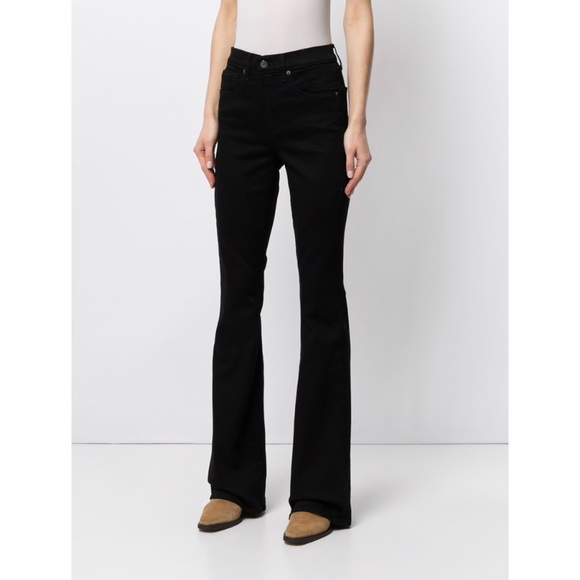 Veronica Beard Denim - VERONICA BEARD Beverly High ONYX black jeans 27 4